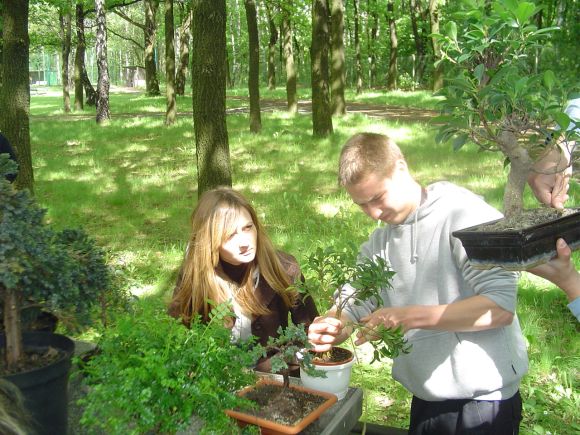 Warsztaty z WÂłodkiem Pietraszko na kampingu Dolina 3 StawĂłw  w maju 2006.