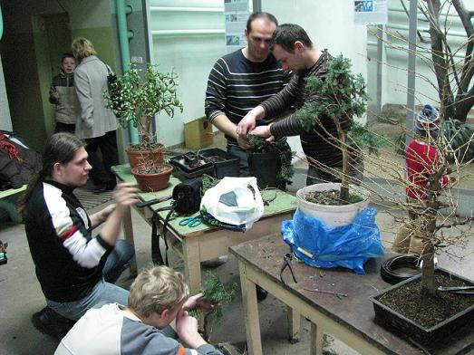 Chłopaki przy pracy