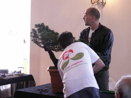 Mauro Stemberger i Rudy Marinelli z Włoch przy pracy