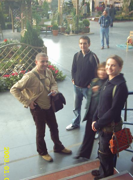 Garas nawet odwazyÂł sie dezerterowac na czas wystawy :P