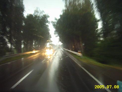 Jak to zawsze bywa piekna pogoda na droge.