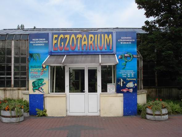 WejÂście do Egzotarium.