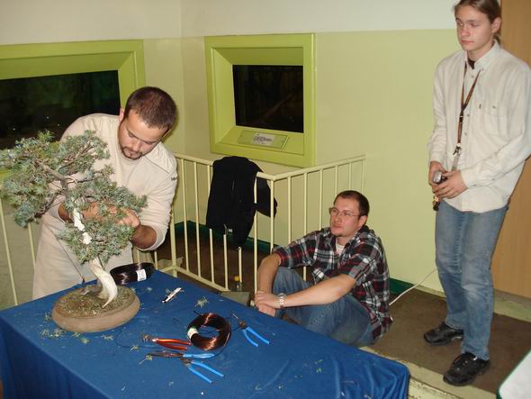 Chwila odpoczynku, zadumy... ale nie dla Bolasa.