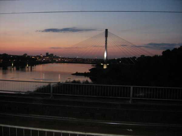 zdjecie Marcina robione z jadÂącego pociÂągu