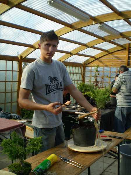 Kolega Meteoosh - to juÂż jego zaawansowane warsztaty - on jedyny pracowaÂł jak na artystycznych tego dnia